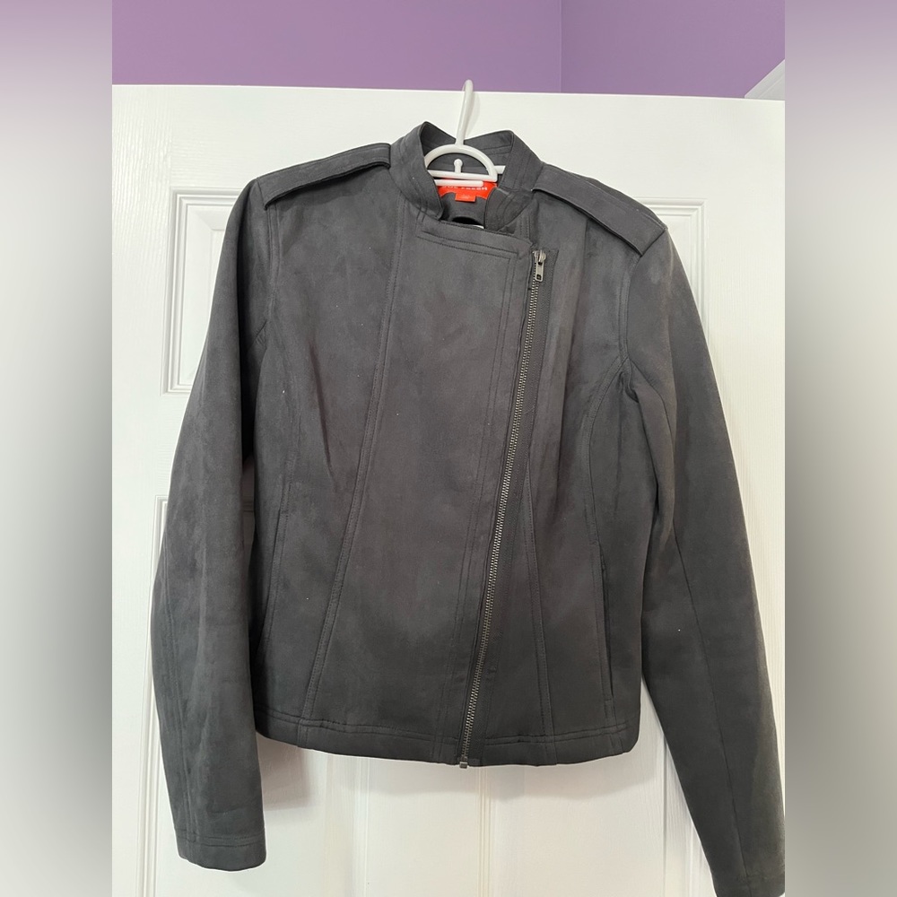 Faux Suede blazer/ jacket